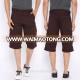 New design man cotton slim dit roll-up cargo man casual shorts hotsale