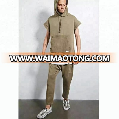 Fashion Style Men Summer Short Sleeve Pullover Hoodies and Sweatshirts