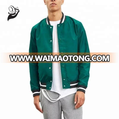 100% Nylon Men Varsity Windbreaker Short Jackets