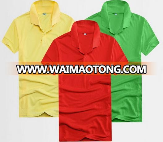 Factory direct wholesale cheap polo shirts 2016 custom made embroidery men polo t-shirt custom logo promotion t shirt polo